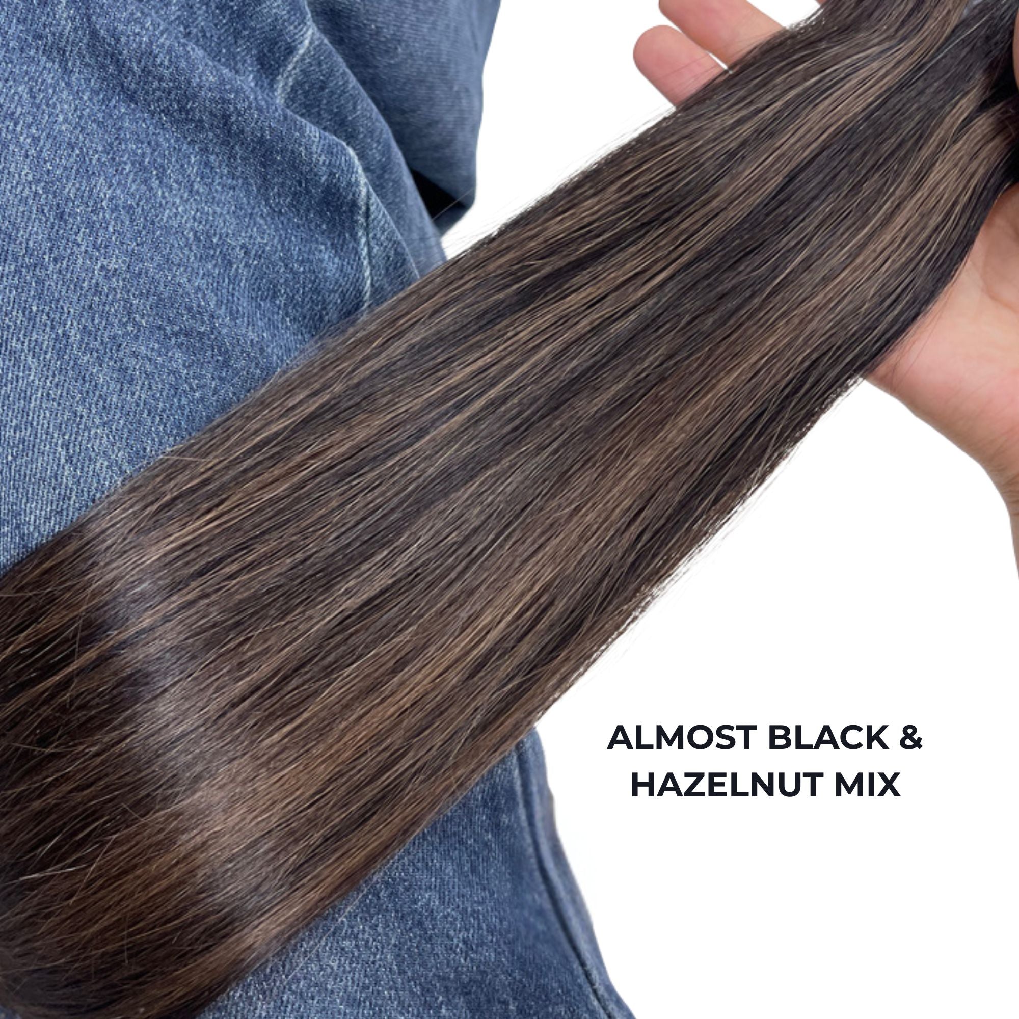 Luxury 100% Human Remy Hair Machine Weft Hair 100g