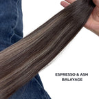 Luxury 100% Human Remy Hair Flat Weft Hair 100g