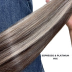 Luxury 100% Human Remy Hair Flat Weft Hair 100g