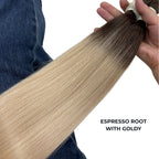 Luxury 100% Human Remy Hair Machine Weft Hair 100g