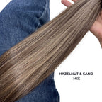 Luxury 100% Human Remy Hair Flat Weft Hair 100g