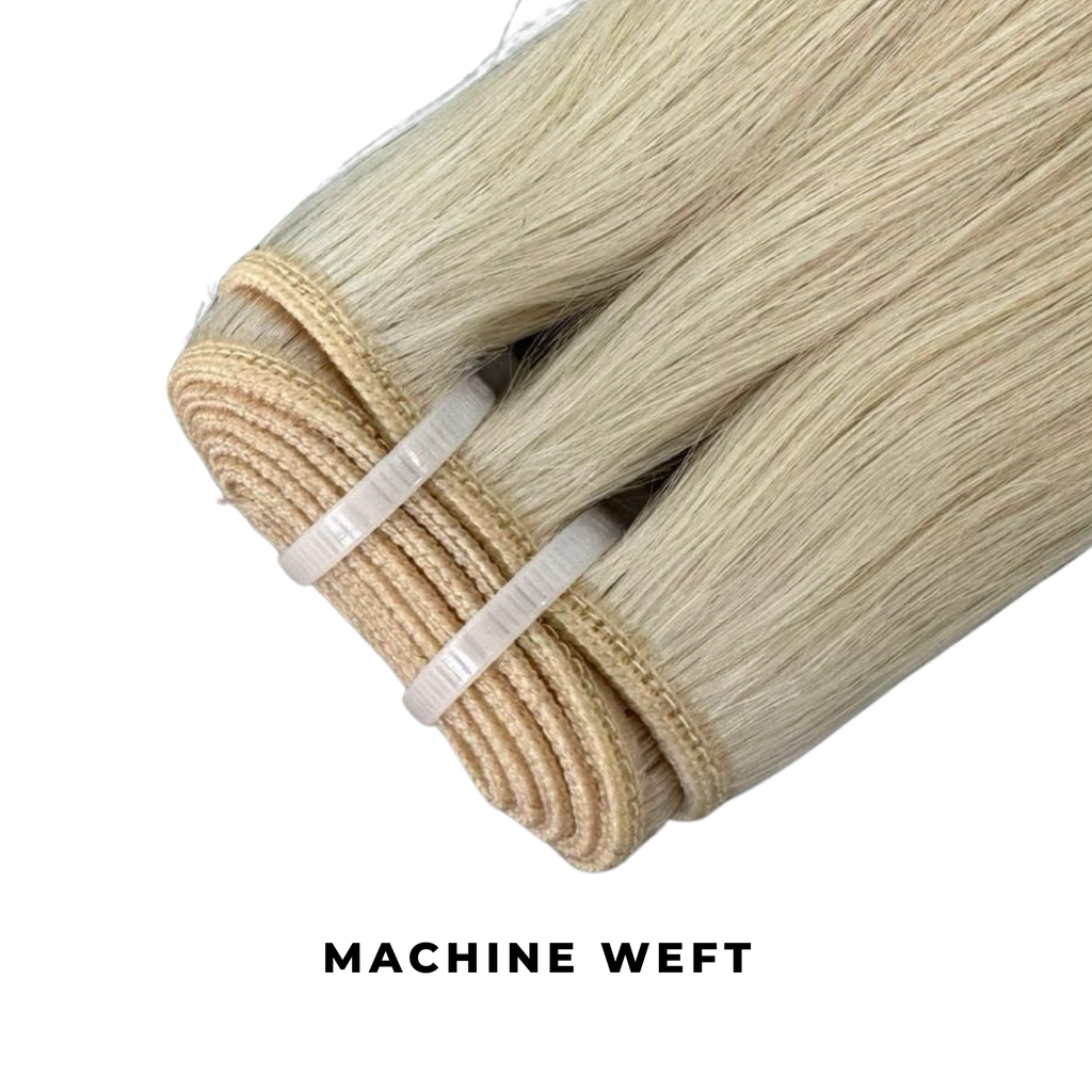 Luxury 100% Human Remy Hair Machine Weft Hair 100g